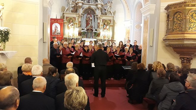 Uoči blagdana svete Cecilije održan deveti susret župnih zborova Štrigovskog dekanata